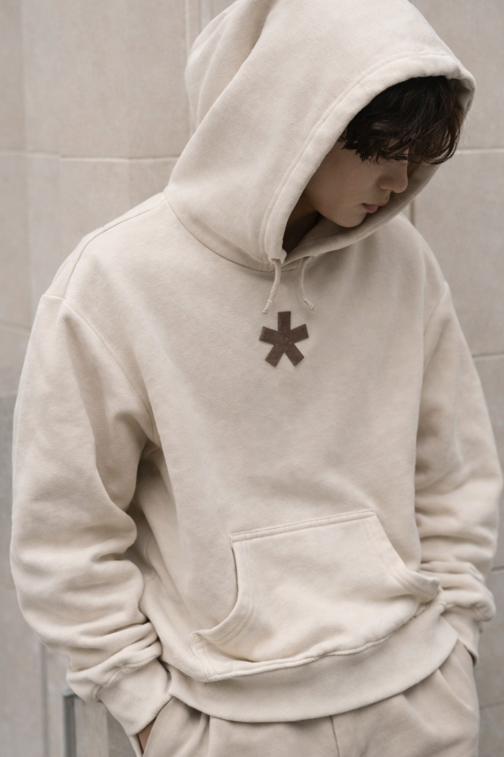 Trim StarFish embroidered Hoodie