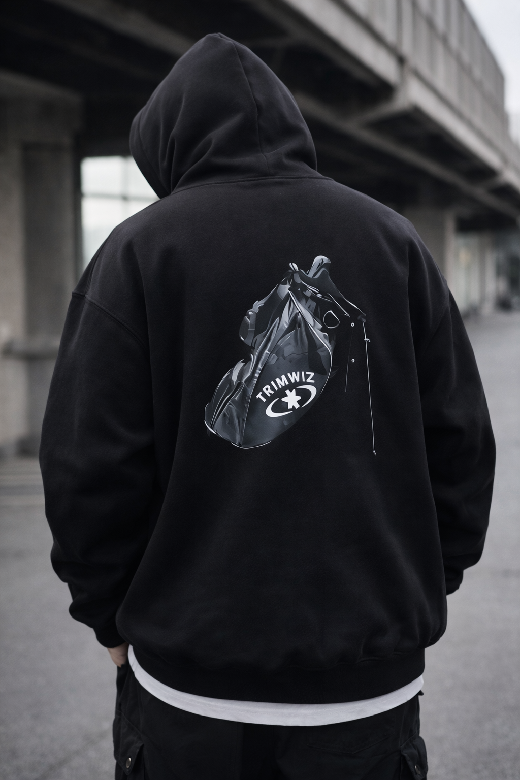 TrimGolfBag EmbroideredHoodie