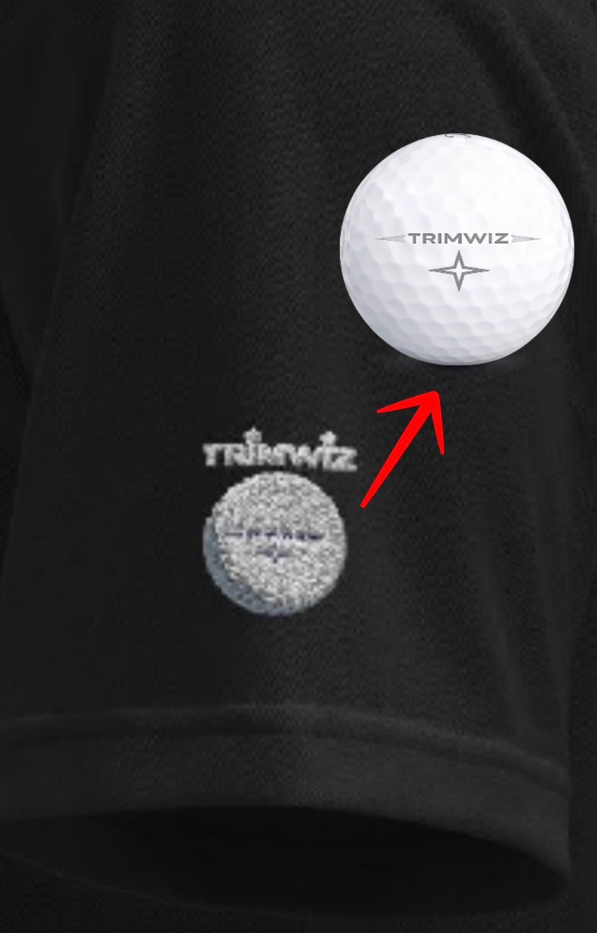 Trim Golf polo Embroidered